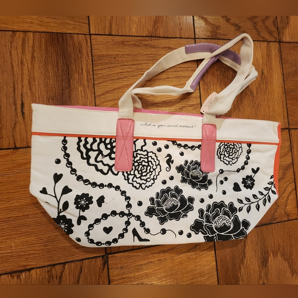 NEW Victoria Secret canvas bag